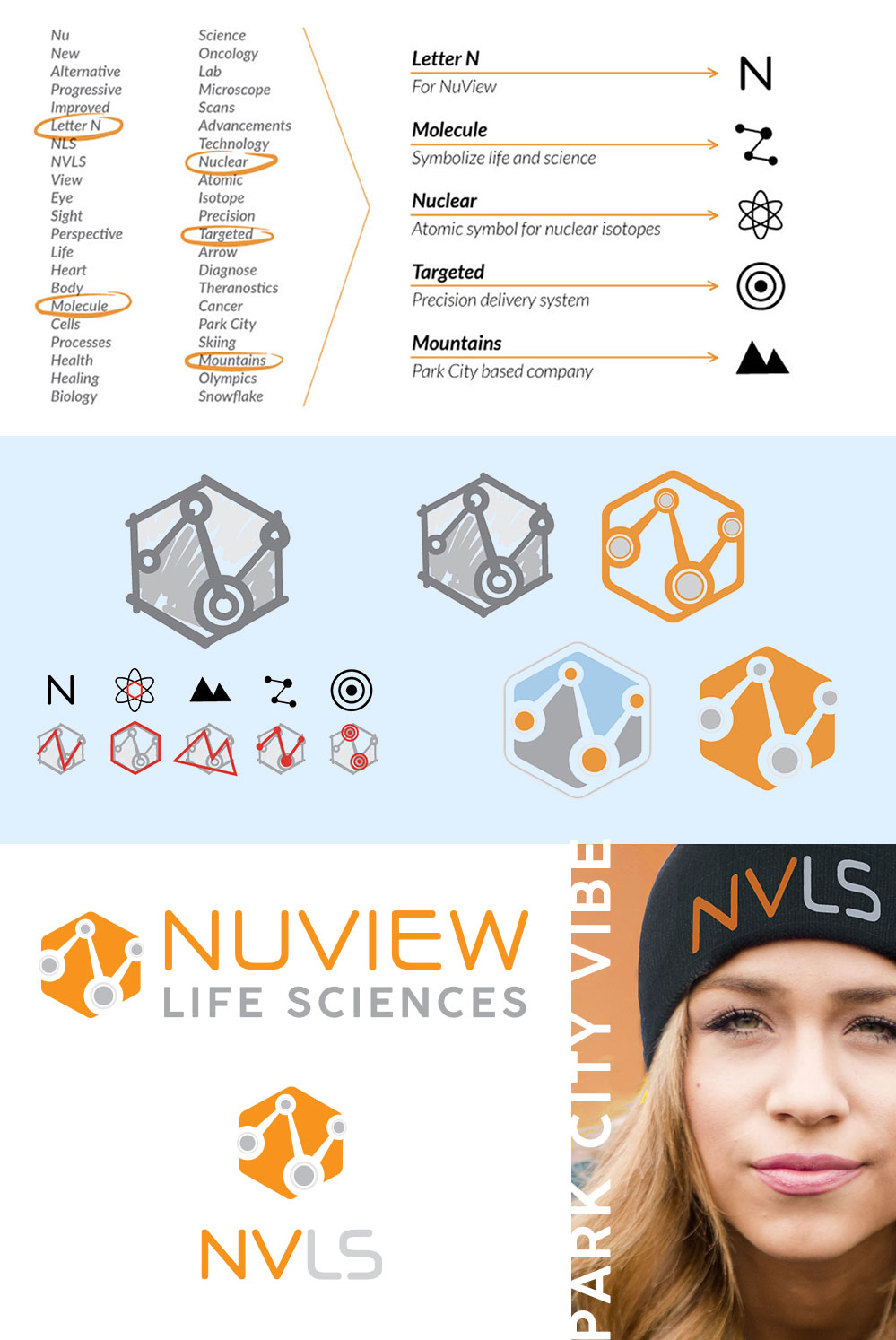 NuView logo journey