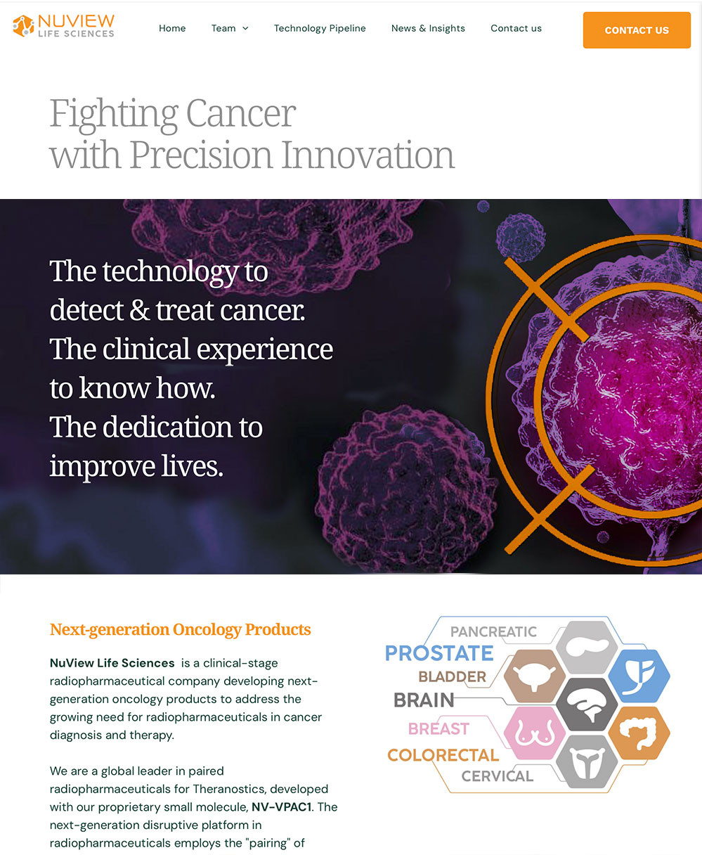 NuView brand collage